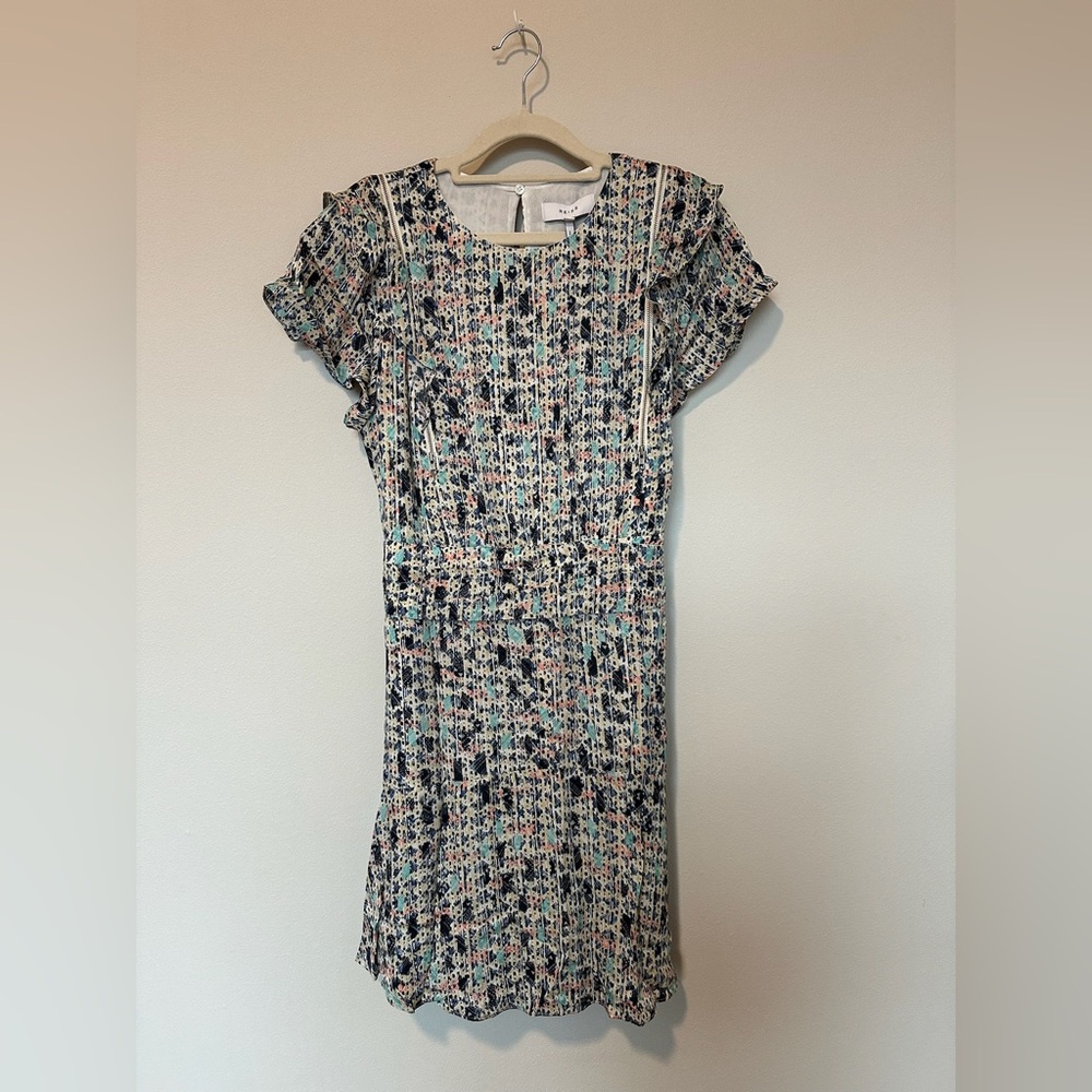 Reiss Bethan Multicolor Print Mini Dress US 8 / EU 40